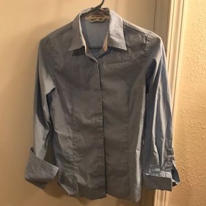 Womens button down blouse